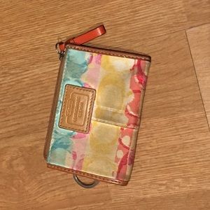 Coach card holder